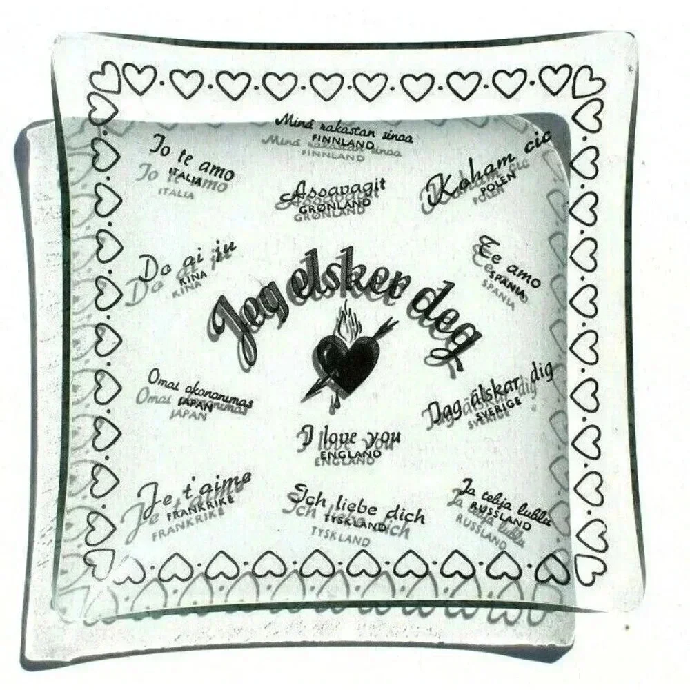 Vintage Jeg Elsken Deg 